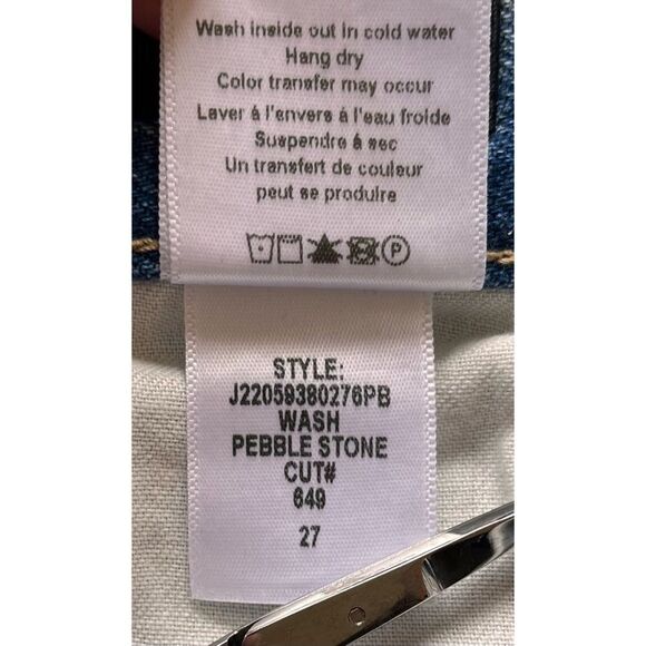 NWT VERONICA BEARD Carly Kick Flare Rigid High Rise Crop Jeans in Pebble Stone - Picture 13 of 16